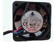 DC square Cooler of Delta 4010 EFB0405HA with 5V 0.2A 3 Wires