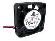 DC square Cooler of Delta 4010 AFB0412HA ROO with 12V 0.14A 3 Wires
