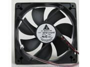 DC square Cooler of Delta 12038 WFB1212HE with 12V 0.60A 2 Wires