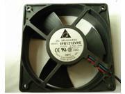DC square Cooler of Delta 12038 EFB1212VHE with 12V 0.72A R00 3 Wires