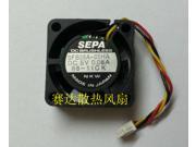 DC square Cooler of SEPA 2510 SFB25A 05HA with 5V 0.08A 3 Wires