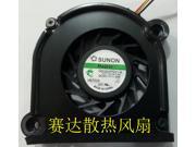 DC Blower of SUNON GB0504PGV1 A 13.V1.B4048.F.GN with 5V 1.0W 3 Wires for notebook