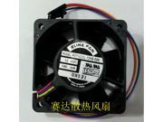DC square Cooler of ELINA FAN 6025 HDF6025L 12HB 50A with 12V 0.14A 3 Wires