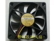 DC Square Cooler of 7010 SUNON KDE1207PFV3 A with 12V 0.7W 3 Wires