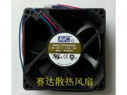 DC square Cooler of AVC 8032 DASA0832B2M with 12V 0.7A 3 Wires