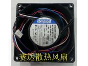 DC square Cooler of ebmpapst 9238 3218J 2HP 199 A01 with 48V 10.4W 4 Wires
