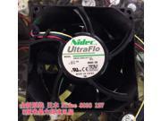 Nidec 8038 12V H80E12BS1A7 07 8cm 4 wires 2 balls bearing axial Cooling fan For case