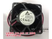 Delta AFB0612SH 6025 12V 0.32A 6CM 2 Wires 2 Balls Bearing Cooling fan for case