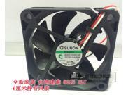 SUNON 12V 0.9W 6015 ME60151V3 000U G99 3 Wires 3Pins Cooling fan for case
