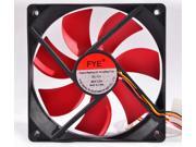 FYE 12025 Sleeve bearing DC Brushless Fan with 12V 0.32A 3Wires 3Pins For CPU Case