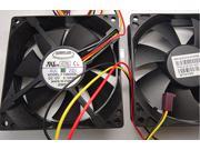EverFlow F129025SL 9025 Square Cooler with 12V 0.12Amp 3Wires 3Pins Sleeve Bearing For Case CPU IPC