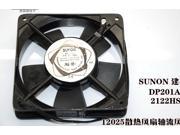SUNON 12025 DP201AT 2122HSL Sleeve Bearing Axial Cooler with AC 220~240V 50~60Hz 0.1A For Case Box