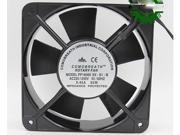 Square ROTARY FP18060 EX S1 B AC Axial Fan with Ball Bearing AC 220 240V 50 60Hz 0.45A 65W 2 Wires aluminium alloy Frame