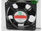 AC 12038 W2E 12038HSL Axial Cooler with 220~240V Ball bearing 50 60Hz 0.12 0.14 Amp 18 23W 2400~2600RPM