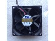 AVC 8025 DS08025B12U 12V 0.7A 3 Wires 3 Pins Ball Bearing Fan Cooling Fan