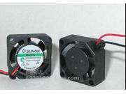 Original SUNON MC20080V2 D010 A99 2CM 2008 Mini Cooling fan with 5V 0.45W 2 Wires