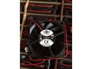 Original top motor 6010 6CM DF126010SL sleeve bearing DC Cooling fan with 12V 0.18A 60*60*10mm 2 Wires 2Pins