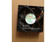 Original Magic MGT8012HB R20 8020 DC Cooling fan with 0.27A 12V 80*80*20MM 3 Wires