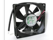 Original RDM8020S 8020 8CM Sleeve bearing Cooling fan with 12V 0.17A 80*80*20mm 2 Wires 2pins Connector
