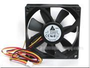 Original Delta AUB0912L 9225 9CM Hydraulic Bearing Cooling fan with 12V 0.15A 3 Wire 3Pins 92X92X25MM