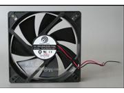 Power Logic PLA12025S12M 12cm sleeve bearing Cooling fan with 120*120*25MM DC 12V 0.2A 2 Wires