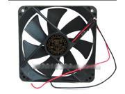 Yate Loon D12SH 12 D12SM 12 D12SL 12 12025 DC Cooling fan with 12V 2 Wires sleeve bearing For Case Power supply