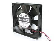 Original SANYO 109P1224H402 12025 2 Blls bearing Cooling fan with 24V 0.24A 120X120X25MM 2 Wires