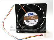 Original AVC DV12038B48H 12038 2 Balls Bearing Cooling fan with 48V 0.95A 4 Wires 4 Pins thermistor