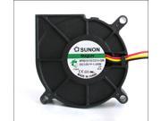 Original SUNON MF60151V2 C010 G99 6CM turbo blower with DC12V 1.05W 60*60*15mm 3 Wires 3pins Connector