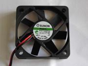 SUNON KDE1205PFV2 5010 magnetic bearing cooling fan with 12V 1.1W 0.09A 11CFM 2 Wires
