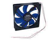 KAKU 12CM Hydraulic bearing Cooling fan with DC 5V 0.1A 2Wires