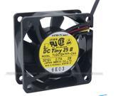 SERVO TUDC12H7FP 044 6CM DC 12V 0.17A Cooling fan with 2 Balls Bearing 3 WIres 3Pins Connector