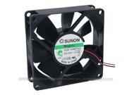 SUNON 8CM KDE1208PTV3 Maglev Bearing Cooling fan with 12V 0.9W 2 Wire
