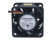 FOXCONN 140E 12F 4CM Dual balls bearing Cooling fan with 12V 0.90A 4 Wires 5Pins Connector
