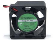 SUNON 2510 2.5cm KDE0502PFB3 8 maglev Cooling fan with 5V 0.35W 2 Wires