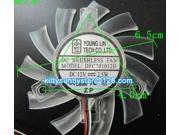 Young Lin 7010 DFC701012H 12V 2.5W 3Wire Graphic card fan cooling fan