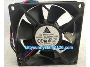 Delta 8025 AUB0812VH 12V 0.41A 3Wire Cooling Fan