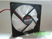 Omega 12cm DC Fan with 12V 0.10A 2 Wires For Case