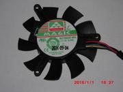 MAGIC MGT5005XF W10 5010 DC 5V 0.35A Axial DC Fan with 4 Wires 4Pins Connector