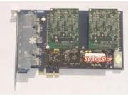 AEX800 AEX800P Analog Asterisk Card with VPMADT032 Echo Cancellation Module PCI Express 8 Ports 8 FXS for voip system AEX800P