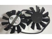 Twins Frameless Cooling Fan of Power Logic PLA07010S12HH with 12V 0.5A 4Wire