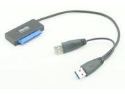 Adapter for SATA to USB3.0 Support 2.5 inch hard disk from notebook laptop only for 2.5 inch sata SSD HDD