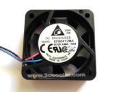 Delta 4010 EFB0412MA 12V 0.09A 3Wire Cooling Fan