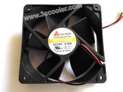 Y.S.TECH 12038 FD241238HB 24V 0.36A 2 Wires 2 pins Connector Cooling fan