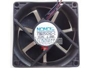 NONO 8025 F8025X24D C 24V 0.26A 2Wire Inverter Fan Cooling Fan