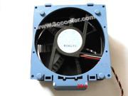 DATECH 12038 1238 12HBTA 12V 1.5A 3 Wires 3 Pins Connector 5W190 Cooling fan with blue bracket