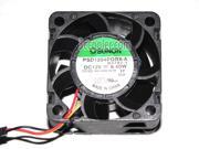 SUNON 4028 PSD1204PQBX A B4787 1 12V 8.4W 3Wires Cooling fan For Case
