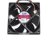 Suqare Cooler of AVC 8025 DS08025R12U P158 with 12V 0.7A 4 Wires