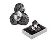 Hand Spinner, SAVFY Spinner Fidget Toy Stress Reducer with Premium Ceramic Bearing - Spins for up to 3 - 5 Minutes - EDC Focus Toy Perfect for Adult & Kids, Bla