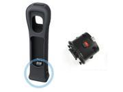 Motion Plus Sensor Adapter Gel Silicone Skin for Wii Remote Controller Black Althemax